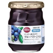 マービー低カロリーブルーベリージャム 瓶詰 230g