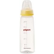 ピジョン スリムタイプ 哺乳びん(プラスチック製・シリコーンゴム製乳首付) 240ml