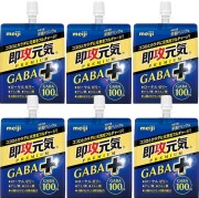 【6個セット】即攻元気ゼリーGABA+やみつき栄養ドリンク味 180g×6個