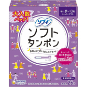 ソフィ ソフトタンポン 特に量の多い日用 スーパープラス 25個