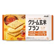 クリーム玄米ブラン メープル 2枚×2個包装(72g)　　F22