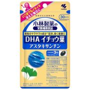 小林製薬の栄養補助食品 DHAイチョウ葉アスタキサンチン 90粒