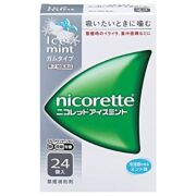 【指定第2類医薬品】ニコレット アイスミント 24個入　　SM税制対象
