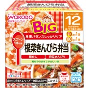 和光堂 BIGサイズの栄養マルシェ 根菜きんぴら弁当 110g×1パック、80g×1パック