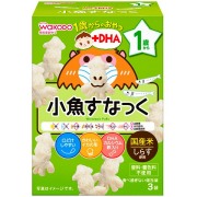 和光堂 1歳からのおやつ+DHA 小魚すなっく 4g×3袋