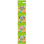 和光堂 1歳からのおやつ+DHA 英文字ビスケット4連 14g×4袋