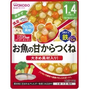 和光堂 BIGサイズのグーグーキッチンお魚の甘からつくね 100g