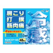 【第3類医薬品】テイコクファルマケア ホルキスS冷感 48枚　　SM税制対象