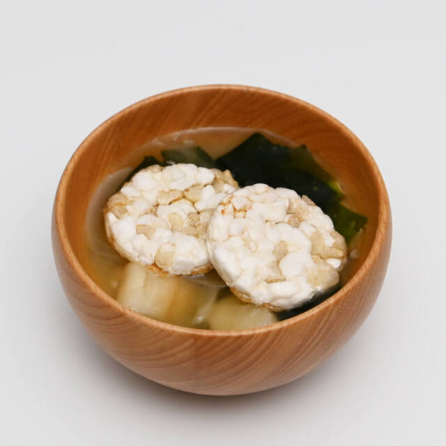 はとむぎ＆有機玄米 ポンせんべい 天然塩