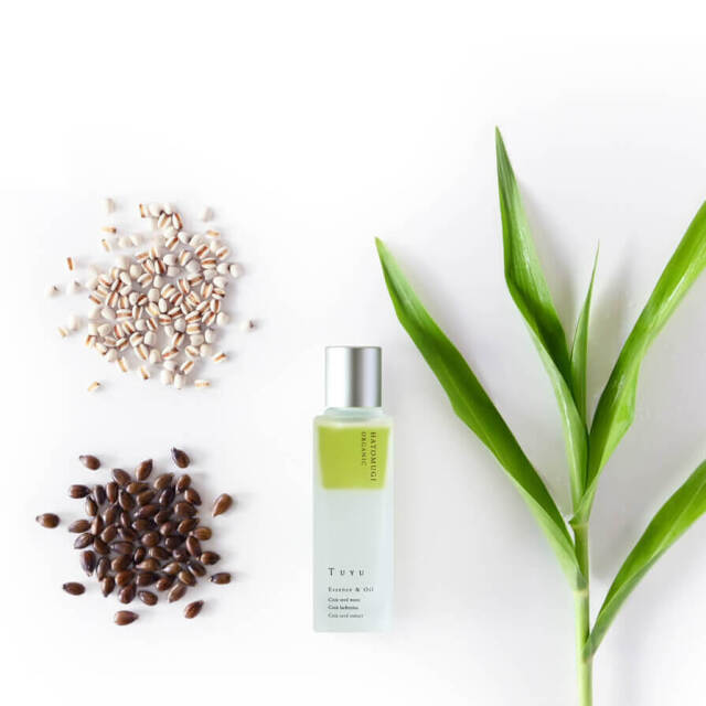 TUYU オーガニックハトムギ エッセンス＆オイル 2層式美容液