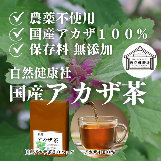 自然健康社 アカザ茶30パック