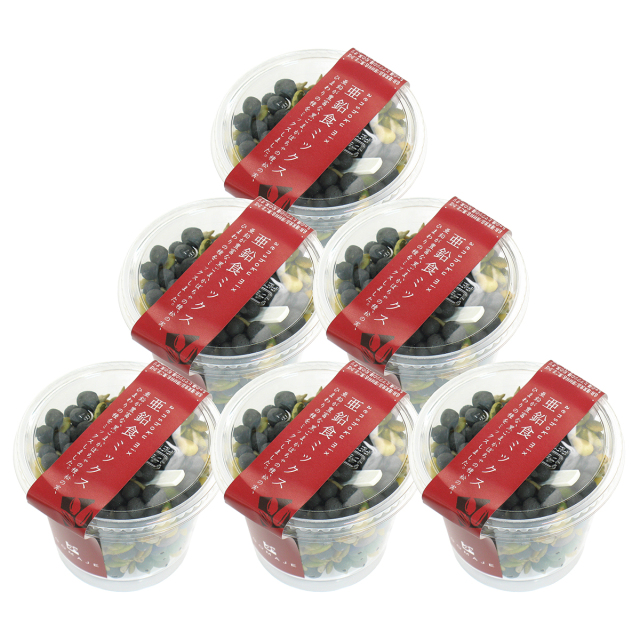 自然健康社 黒ごま入り 亜鉛食ミックス６個