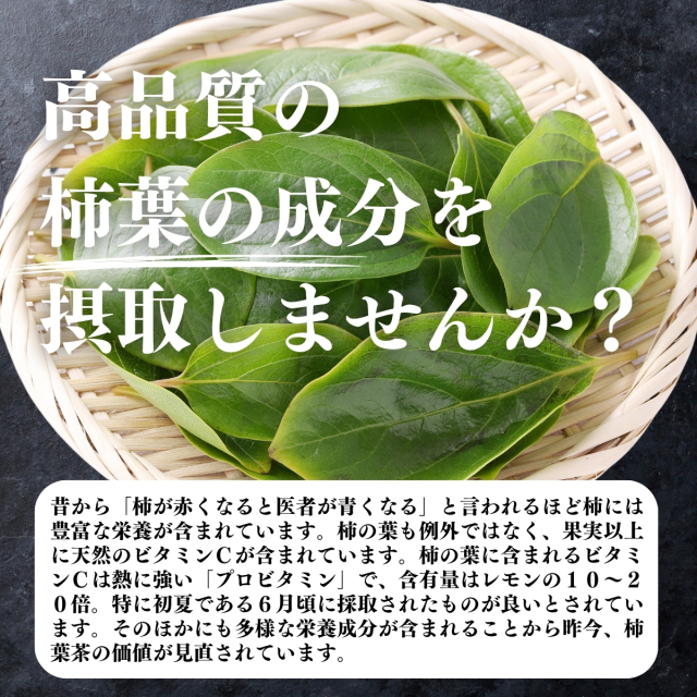 自然健康社 柿の葉茶30パック
