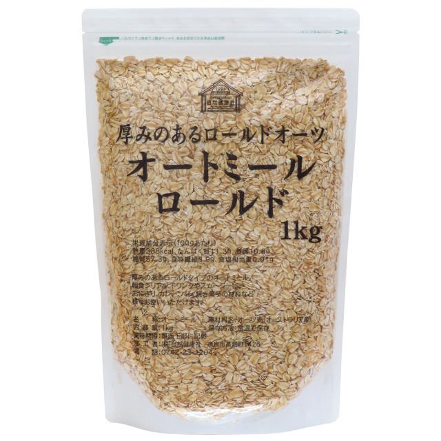 自然健康社 オートミール ロールド １ｋｇ