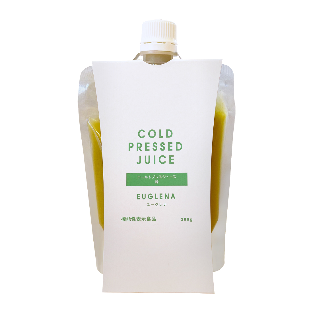 【機能性表示食品】30種類のコールドプレスジュース 200g ＜緑＞【冷凍】