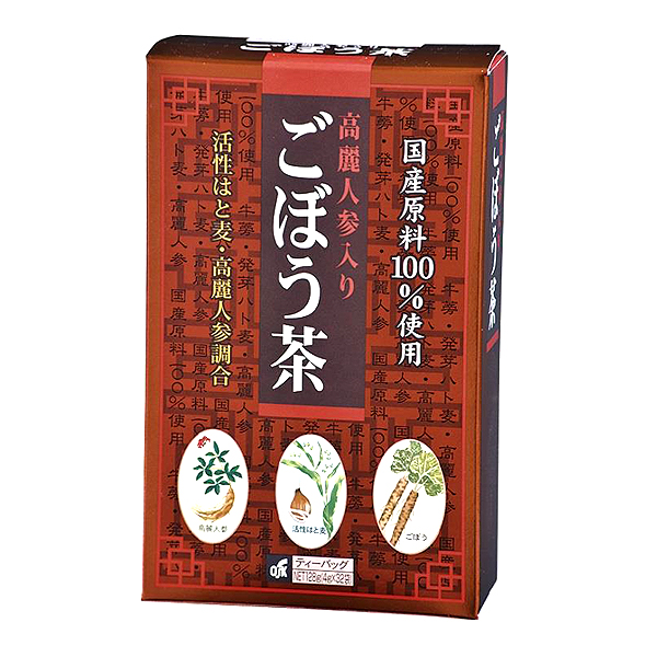 高麗人参入りごぼう茶 32袋 128g（4g×32袋）