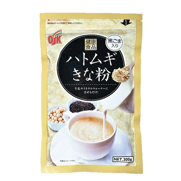 黒ごま入りハトムギきな粉300g