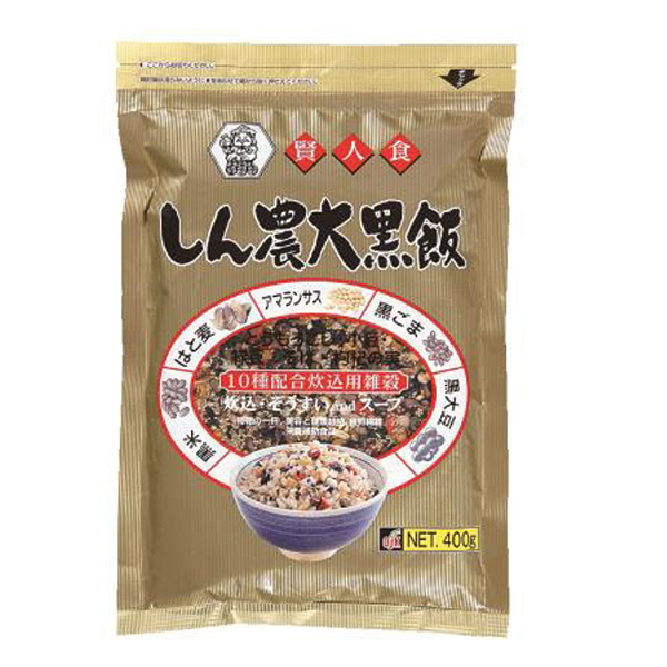 10種配合 しん農大黒飯400g