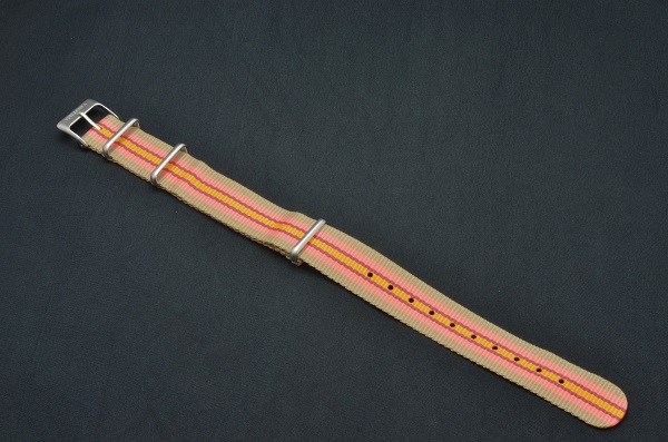 ゆるキャン△ウォッチ用 幅18mm なでしこ仕様 NATOベルト／ YURUCAMP