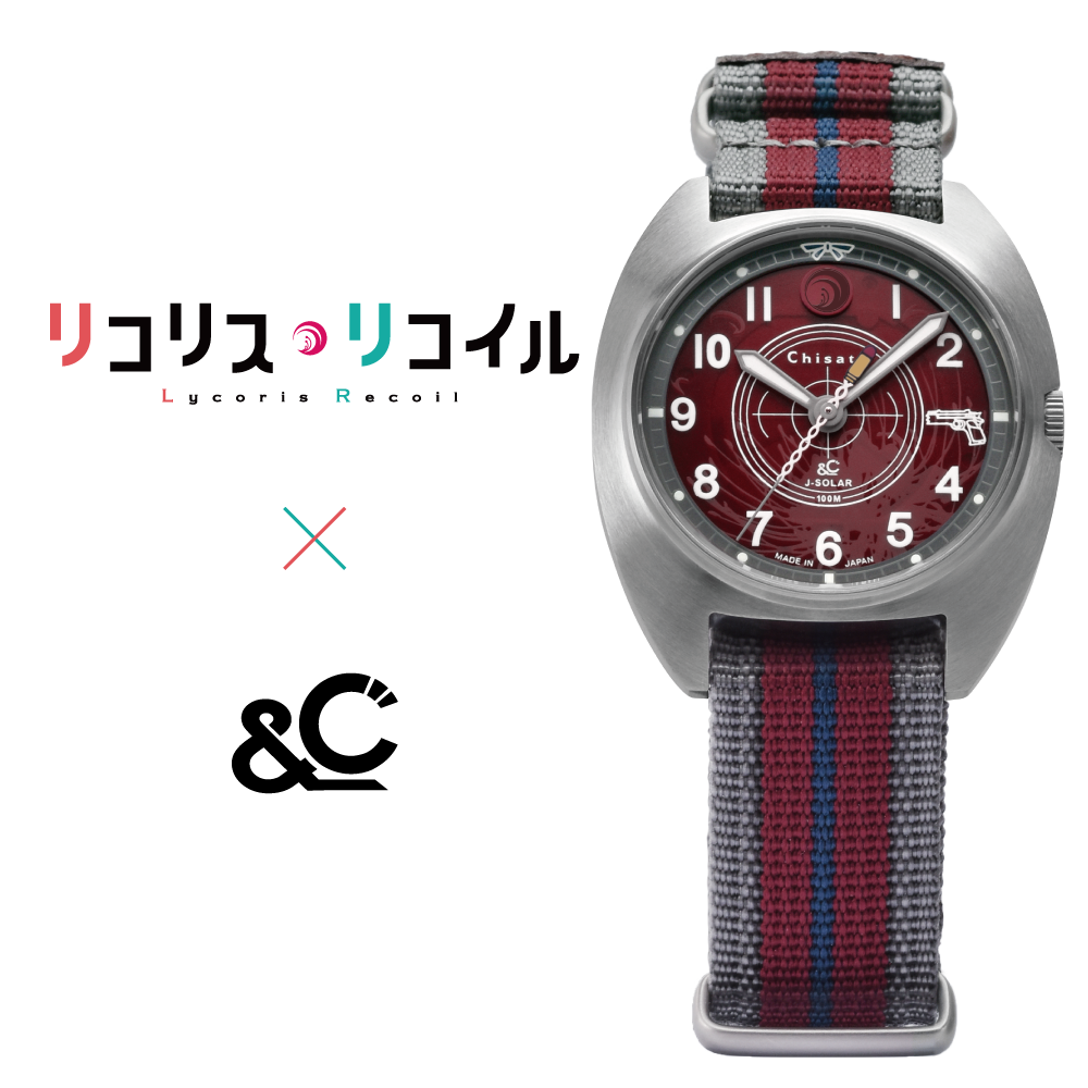 300本限定】「リコリス・リコイル」コラボレーションモデルウォッチ