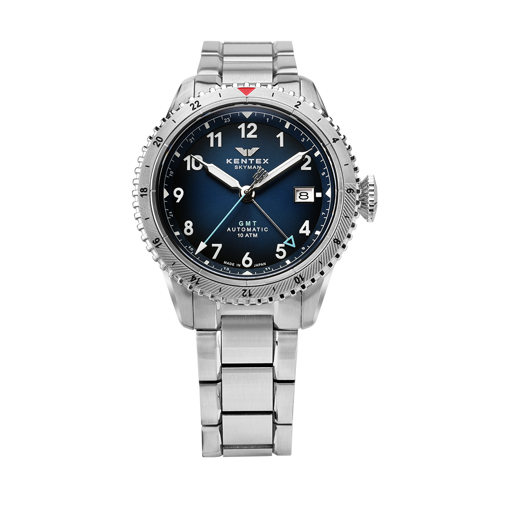 bluemanページ KENTEX スカイマンGMT ホライゾンブルー/ SKYMAN GMT Horizon