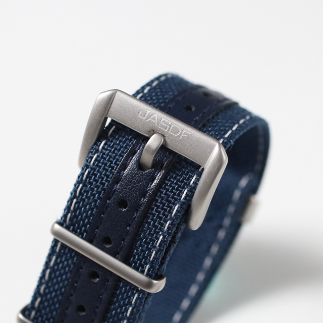 JSDF 幅22mm 空自コーデュラNATOナイロンベルト（ブルー） ／ 22mm