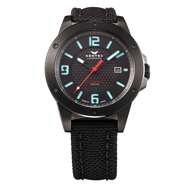 ケンテックス ランドマン ブラック ブルー