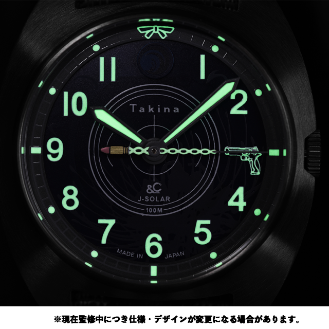 リコリスリコイル　腕時計　 井ノ上たきなver 限定50本】リコリス・リコイル 井ノ上たきな(DA 2nd)モデル