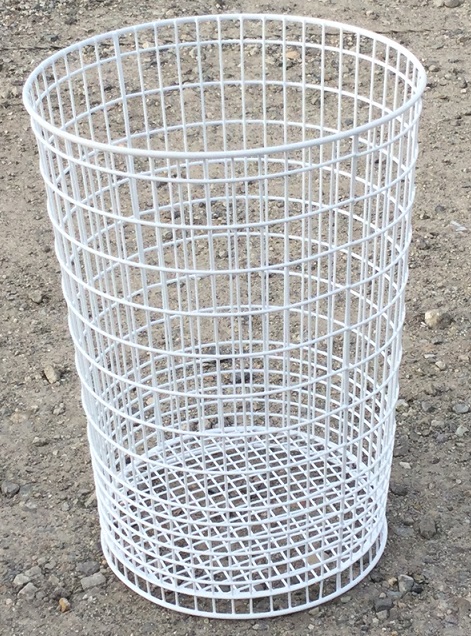 公園くずかご　粗目タイプ　90L　屋外用ゴミ箱