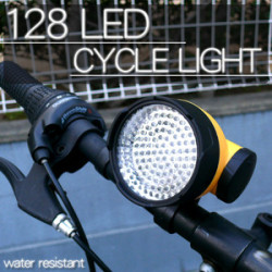 LED128灯 サイクルライト 光度3段階切替付