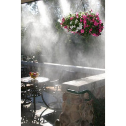 細霧ミストのクーリングドライミスト 高圧ポンプ使用ミストシステム HP38012ST