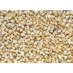 化粧砂利　プレシャスチッピング　ディックイエロー（石灰岩） 15kg
