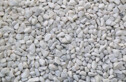 白玉砂利  中国白玉石　20kg