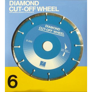 SEGMENT 960720 S-200 ダイヤモンドカッター No.6