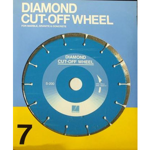 SEGMENT 930520 S-200 ダイヤモンドカッター No.7　