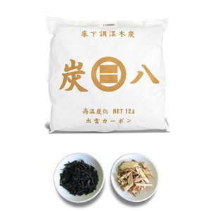床下用調湿木炭 炭八　８袋入り　0.5坪（1畳）