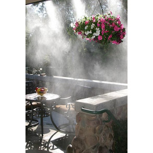 細霧ミストのクーリングドライミスト 中圧ポンプ使用ミストシステム ME38020ST