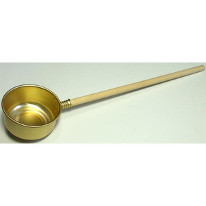 ミニひしゃく(木柄茶杓)　日本製