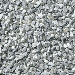 化粧砂利　さざれ石　サザレ　薄墨（大理石） 20kg　10～40mm