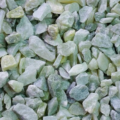洋風砂利　ミントグリーン　クラッシュ　10kg　粒径13〜20mm