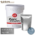 止水モルタル EASYクイックワン 18kg 超速硬化 3kg×6袋 (ペール缶入り１ケース）水漏れ補修材 漏水対策 コンクリートひび割れ 地下 緊急補修