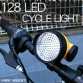 LED128灯 サイクルライト 光度3段階切替付