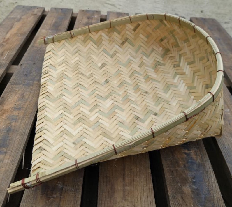 竹のアジロ箕　農業用竹製てみ（大）【予約注文】