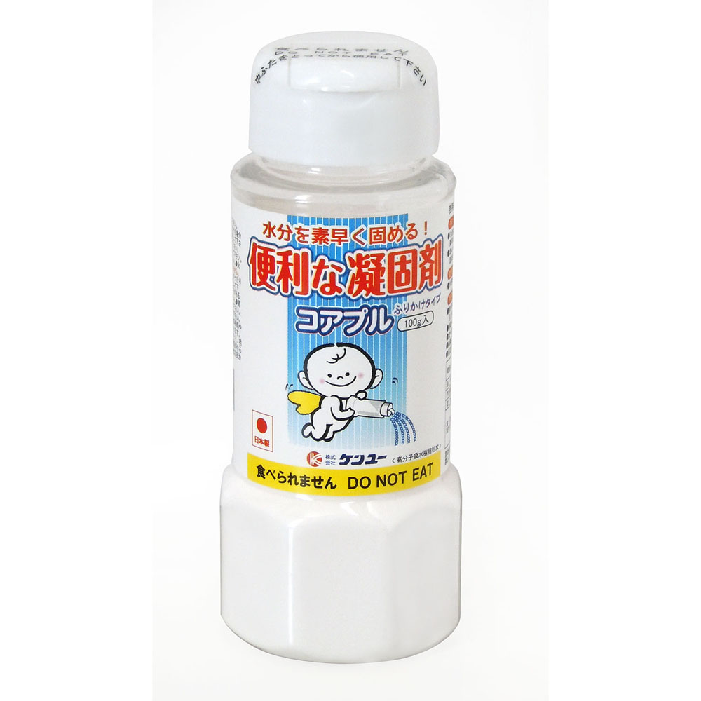 素早く固め臭いを包む！！便利な凝固剤 　コアプルふりかけタイプ（１００ｇ入）