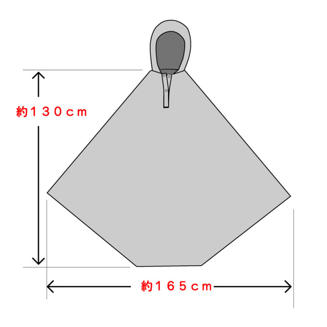 ベンリーポンチョ 1枚入