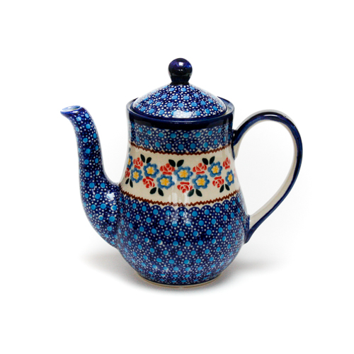 ポーランド陶器　ポット0.7L