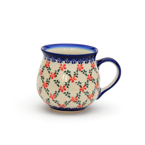 ポーランド陶器　マグカップ