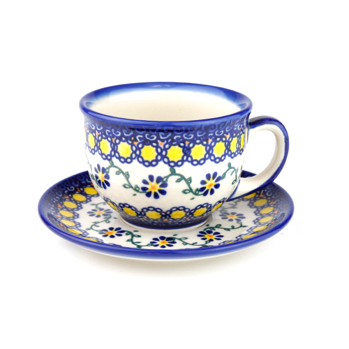 カップ＆ソーサー(VENA)ポーリッシュポタリー(ポーランド食器)