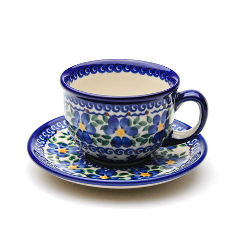 カップ＆ソーサー(VENA)ポーリッシュポタリー(ポーランド食器)