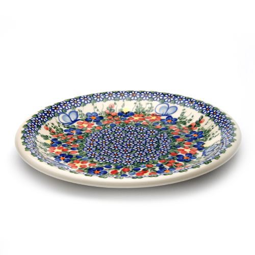 ポーリッシュポタリー ディナープレート 26cm 皿 カリヒ社 ポーランド食器 ディナープレートφ26cmポーリッシュポタリー(ポーランド食器)